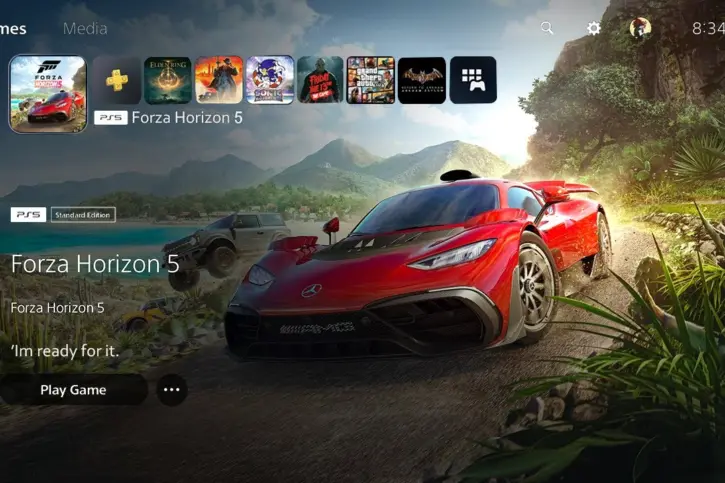 Forza Horizon 5 Soars to PS5 Charts with Xbox Boost 38