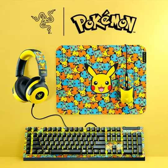 Razer Launches Eye-Catching Pokémon Gaming Gear for Fans 35